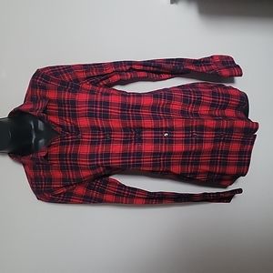Women's J. Crew Boy Fit Plaid Button Up Top